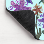 先生の植物はマウスパッドを播きます マウスパッド (コーナー)