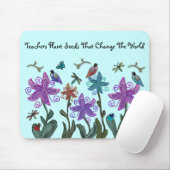 先生の植物はマウスパッドを播きます マウスパッド (マウス)