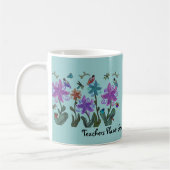 先生の植物はマグを播きます コーヒーマグカップ (左)