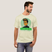先生の脳を鍛え、名前を覚える教室の先生 Tシャツ (正面フル)