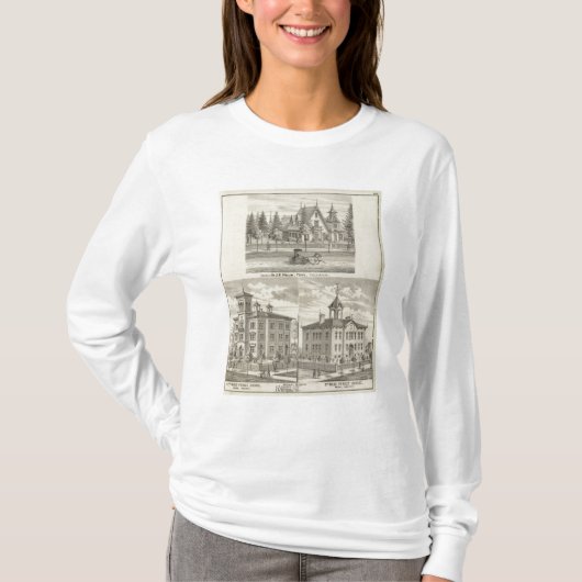 先生の舵輪、ペルーのJH住宅 Tシャツ (正面)