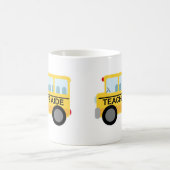 先生の補佐官のスクールバスのギフト コーヒーマグカップ (中央)