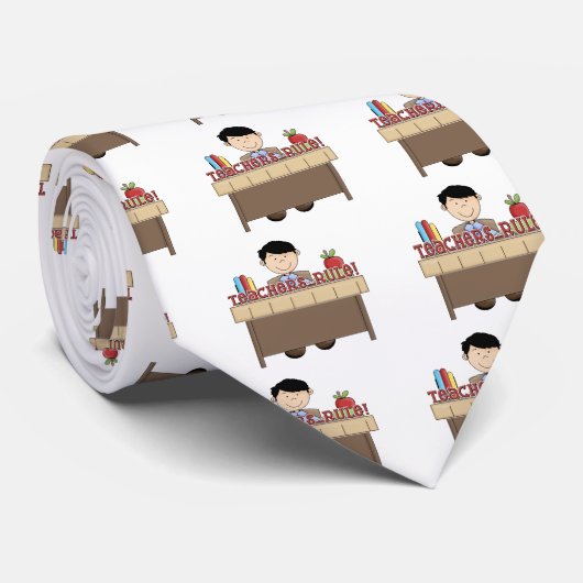 先生の規則-男性のTシャツおよびギフト ネクタイ (ロール)