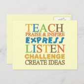 先生の言葉 ポストカード (正面/裏面)