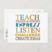 先生の言葉 ポストカード (正面/裏面)