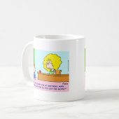 先生の誕生日の日付 コーヒーマグカップ (正面左)