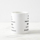 先生の警告の変形させるマグ モーフィングマグカップ (中央)