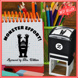 先生の賛美グレーディング勇気付けられる良い仕事 セルフインキングスタンプ