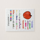 先生の賞賛 ジグソーパズル (横)