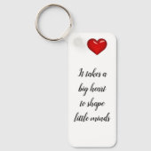 先生の贈り物 – それは大きなハート... キーホルダー (正面)