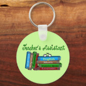 先生の贈り物「スタック・オブ・ブック」 キーホルダー (正面)
