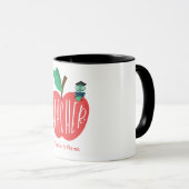 先生の贈り物、先生の感謝、最高の先生 マグカップ (正面右)