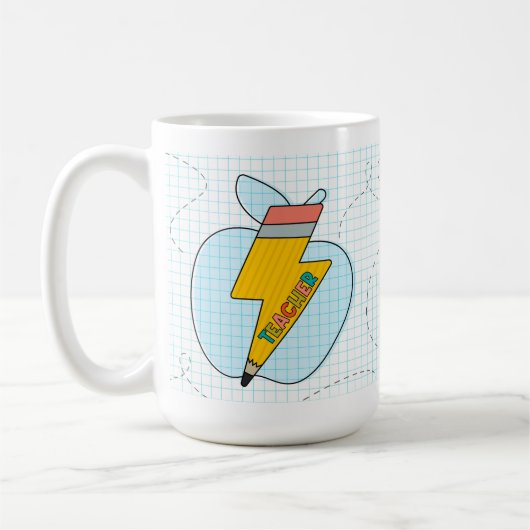 先生の超能力 コーヒーマグカップ (左)