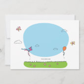 先生の退職パーティの招待状 招待状 (裏面)