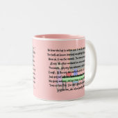 先生の退職"行った狂う"ストーリーアートのギフト ツートーンマグカップ (正面右)