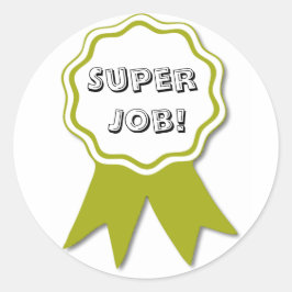 先生の金ゴールドリボン賞のシール ラウンドシール