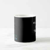先生の頭字語 楽しい先生への感謝の気持ちを表す コーヒーマグカップ (中央)