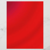 先生の高さ、赤いグラデーシパーソナライズされたョン レターヘッド (裏面)