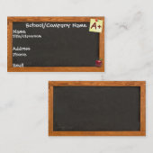 先生の黒板の名刺 名刺 (正面/裏面)