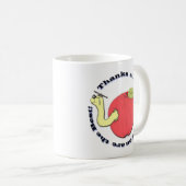 先生のAppleのマグ コーヒーマグカップ (正面右)