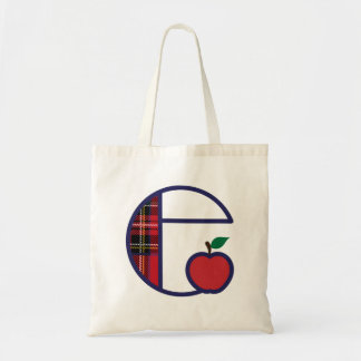先生のAppleのモノグラムのトートバックのイニシャルE トートバッグ