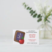 先生のAppleの名刺 名刺 (スタンド正面)