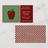 先生のAppleの名刺 名刺 (正面/裏面)