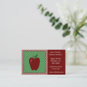 先生のAppleの名刺 名刺 (スタンド正面)