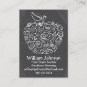 先生のAppleの名刺 名刺 (正面)