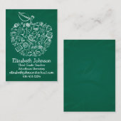 先生のAppleの名刺 名刺 (正面/裏面)