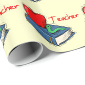 先生のAppleの本の包装紙 ラッピングペーパー (ロールコーナー)