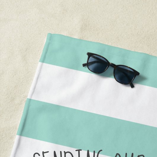 先生のAppleの|カスタマイズ名前は感謝していしています ビーチタオル (インサイチュ)