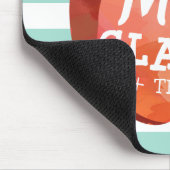 先生のApple |の名前をカスタムする マウスパッド (コーナー)