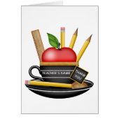 先生のApple Cupカード (正面)