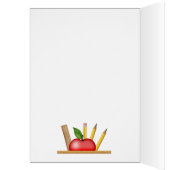 先生のApple Teacupサンキューカード (内側 (左))