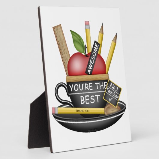 先生のApple Teacupプラーク フォトプラーク (側面)