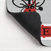 先生のLadybugとカラーマウスパッド マウスパッド (コーナー)