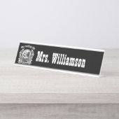 先生のLibarianの読本 デスクネームプレート (正面)