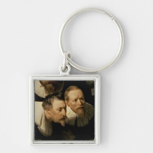 先生のNicolaes Tulp 1632年解剖学のレッスン キーホルダー (正面)