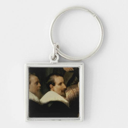 先生のNicolaes Tulp 1632年解剖学のレッスン キーホルダー (正面)
