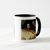 先生のNicolaes Tulp 1632年解剖学のレッスン マグカップ (正面右)