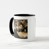 先生のNicolaes Tulp 1632年解剖学のレッスン マグカップ (正面左)