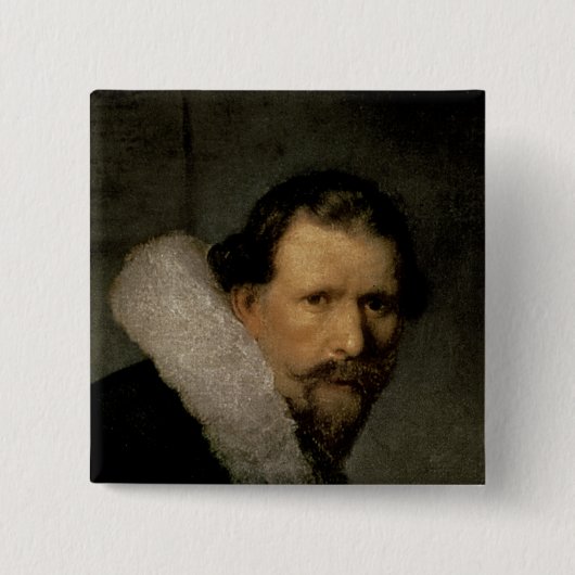 先生のNicolaes Tulp 1632年解剖学のレッスン 缶バッジ (正面)