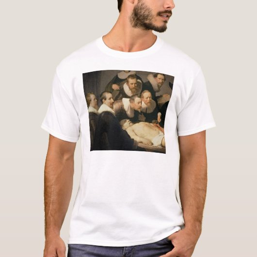 先生のNicolaes Tulp 1632年解剖学のレッスン Tシャツ (正面)
