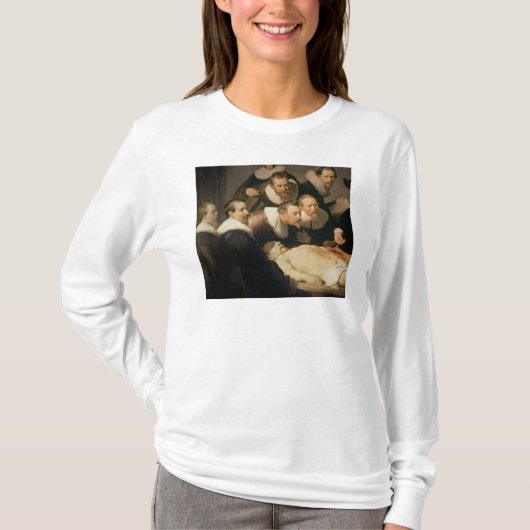 先生のNicolaes Tulp 1632年解剖学のレッスン Tシャツ (正面)