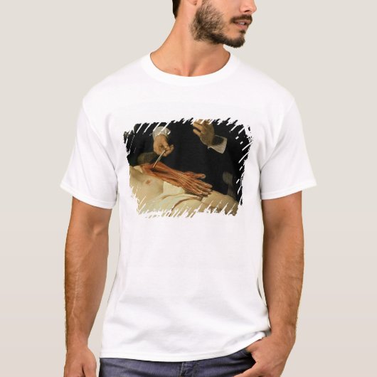 先生のNicolaes Tulp 1632年解剖学のレッスン Tシャツ (正面)