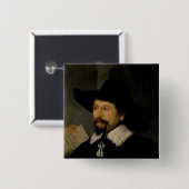 先生のNicolaes Tulp、1632 2解剖学のレッスン 缶バッジ (正面&裏面)