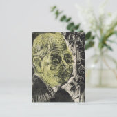 先生のSpenglerポートレート| 1919年 ポストカード (スタンド正面)