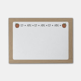 先生のWhiteboardの粘着性があるポスト・イット ポストイット