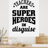 先生はすごい英雄に変装している ポスター (キッチン)